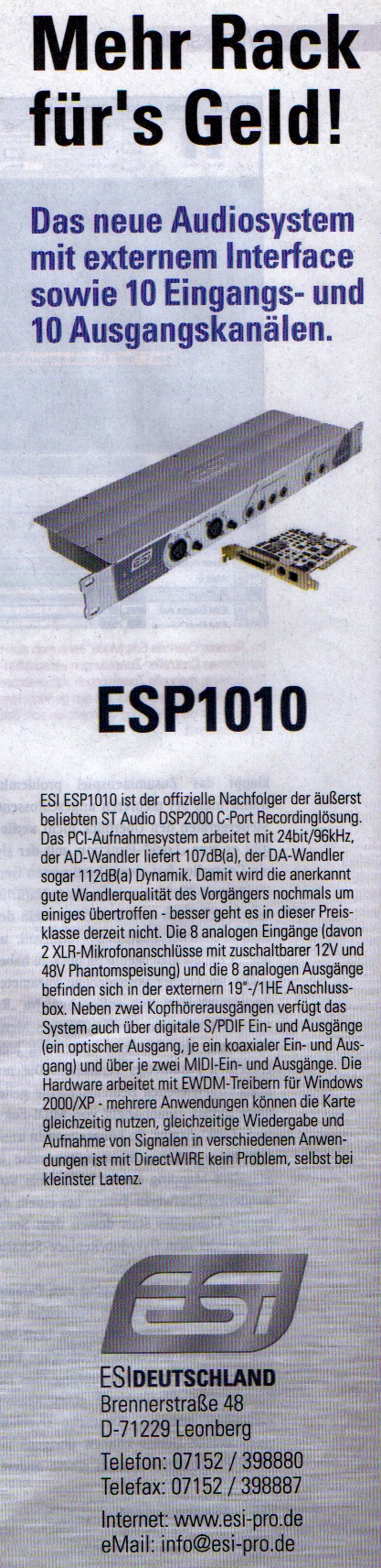 Mehr Rack für’s Geld!