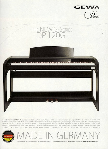 The new G-Series - DP 120G - Made in Germany The new G-Series - DP 120G - Made in Germany