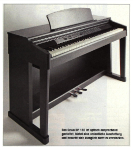 GEWA: DP-180: schwarz Hochglanz