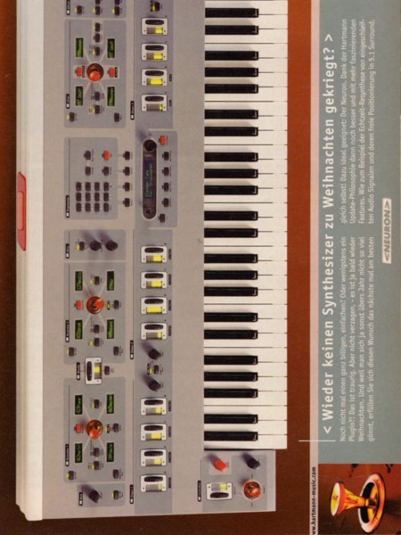 <Wieder keinen Synthesizer zu Weihnachten gekriegt?>