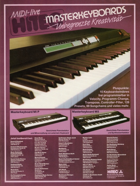 MIDI-Live - Masterkeyboards - Unbegrenzte Kreativität
