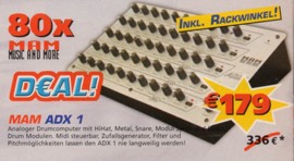 Deal! - 80x MAM ADX-1 incl. Rackwinkel