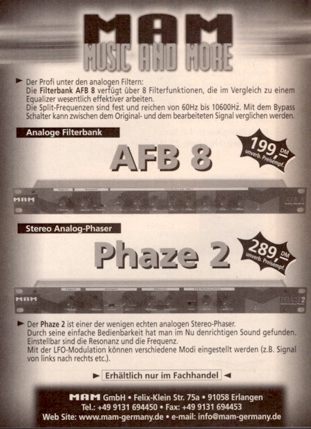 Der Profi unter den analogen Filtern Der Profi unter den analogen Filtern