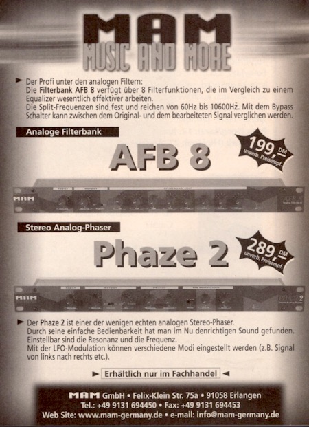 Der Profi unter den analogen Filtern