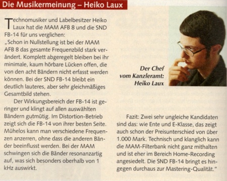 Die Musikermeinung - Heiko Laux
