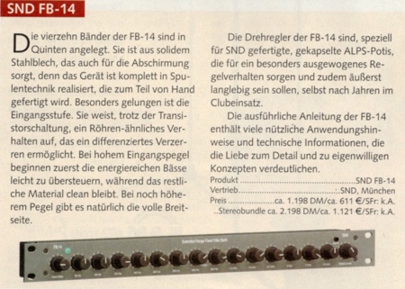 SND FB-14 SND FB-14