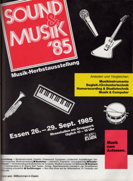 Sound & Musik ’85 Musik-Herbstausstellung