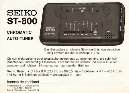 CHROMATIC AUTO-TUNER