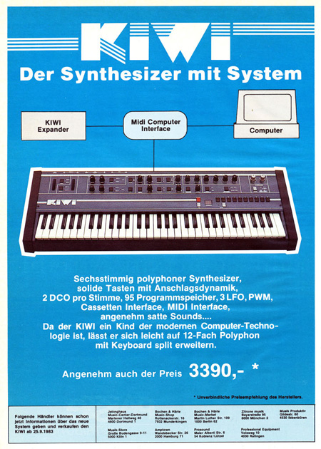 KIWI - Der Synth mit System