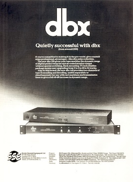Quietly successful with dbx