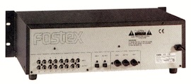 FOSTEX: D-80: Rückansicht