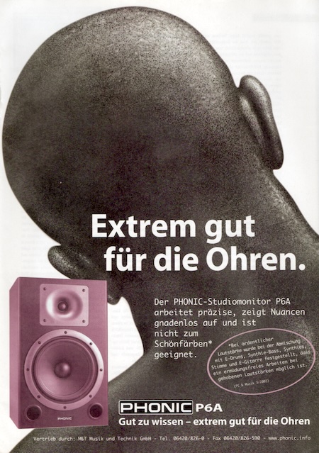 Extrem gut für die Ohren.