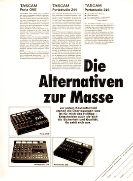Die Alternativen zur Masse