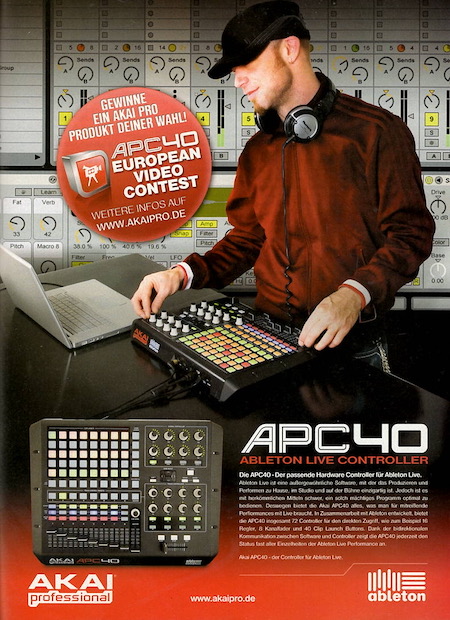 Die APC40 - Der passende Hardware Controller für Ableton Live.