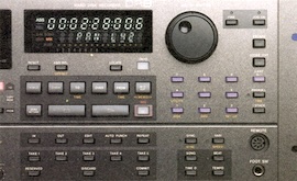 AKAI: DR8: Bedienfeld