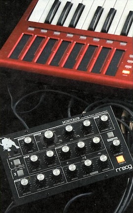 Moog Minitaur+Akai Max49