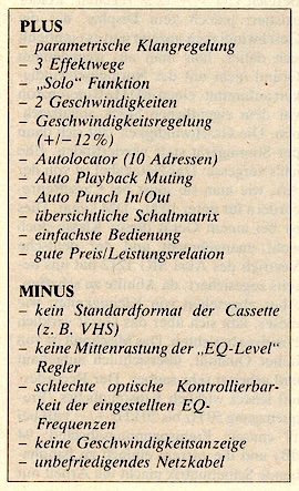 AKAI: MPG-1212: Bewertung