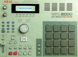 AKAI: MPC-2000: Bedienfeld