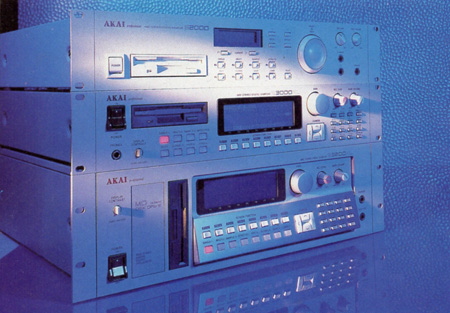 AKAI-Sampler: S-32000XL-S-3000XL-S-2000