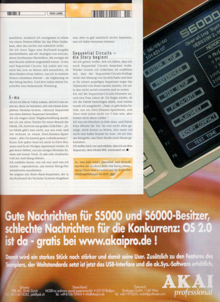 Gute Nachrichten für S5000 und S6000-Besitzer, schlechte Nachrichten für die Konkurrenz...