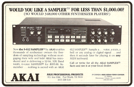 Would You Like A Sampler For Less Than $1,000.00? Would You Like A Sampler For Less Than $1,000.00?