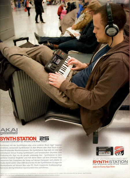 Synthstation 25 - Keyboard Controller für iPhone und iPod Touch Synthstation 25 - Keyboard Controller für iPhone und iPod Touch