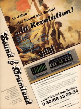 15 Jahre ...der Sound aus Berlin! ... la Revolution! adat