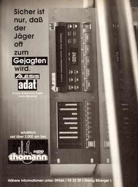 1Sicher ist nur, daß der Jäger oft zum Gejagten wird.