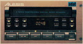 ALESIS: ADAT: Bedienfeld