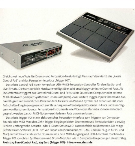 Alesis News
