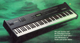Die gute Tastatur und die vielseitigen Sounds machen den Alesis QS8.1 zum Alleskönner im Studio und auf der Bühne.