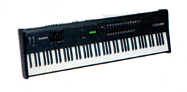 ALESIS: QS8: Rückansicht