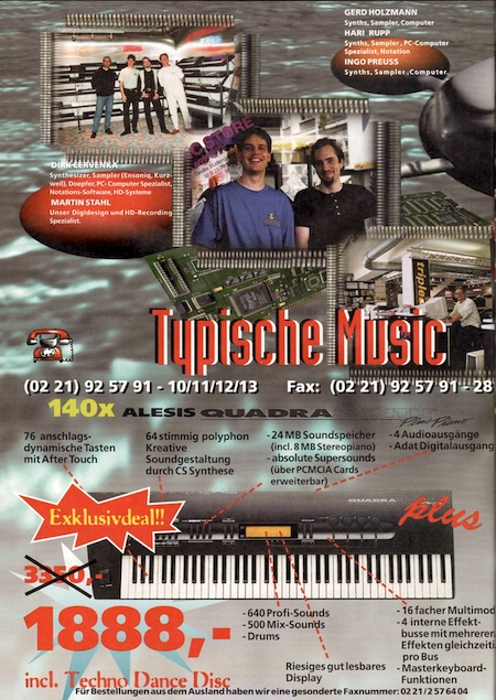 Typische Music Store Deals