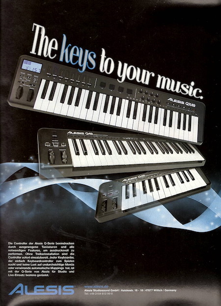 The keys to your music. The keys to your music.