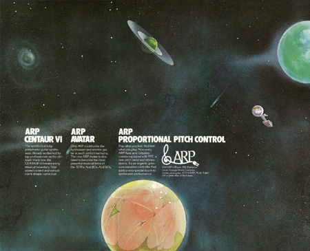 Arp Centaur VI - Arp Avatar - Arp Proportional Pitch Control