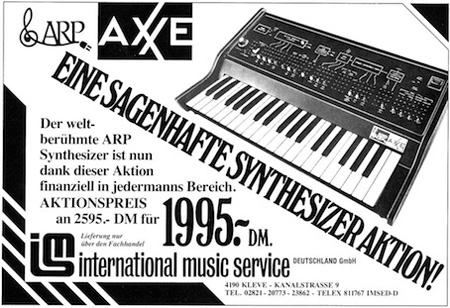 Eine sagenhafte Synthesizer Aktion!