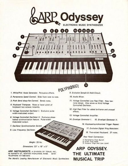 Arp Odyssey - The Ultimate Musical Trip