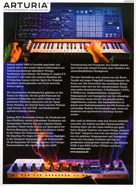 ARTURIA - Your Experience • Your Sound