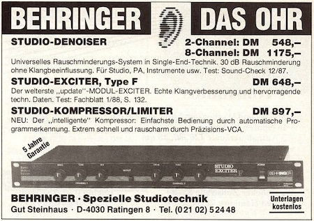 Behringer - Das Ohr