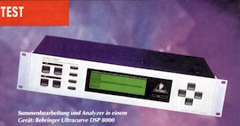 BEHRINGER: Ultracurve DSP8000