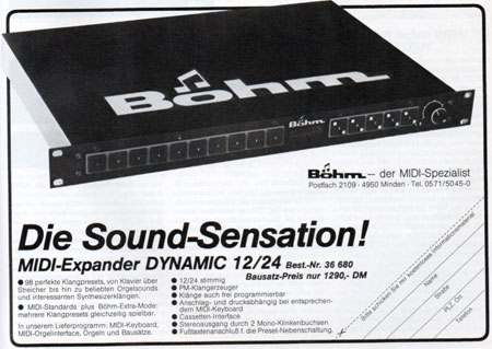 Die Sound-Sensation! - MIDI-Expander DYNAMIC 12/24