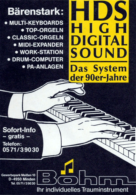 HDS High Digital Sound - Das System der 90er-Jahre