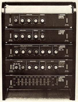 Micro System Rack: Frontansicht