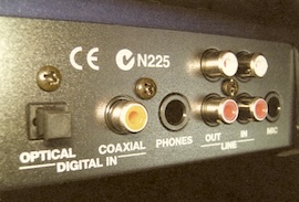 BOSS: SP-505: Anschlüsse