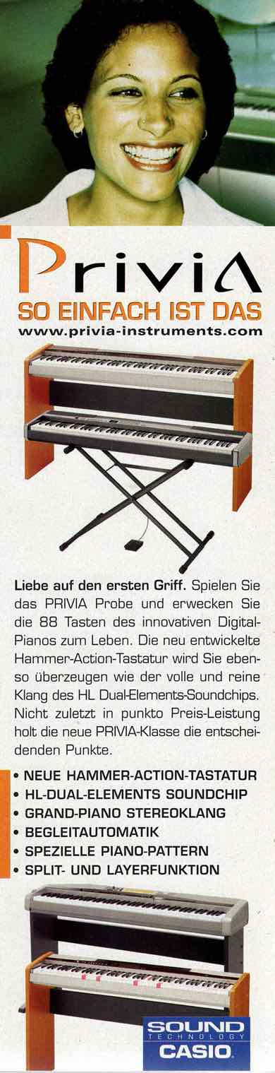 Privia - So einfach ist das - Liebe auf den ersten Griff. Privia - So einfach ist das - Liebe auf den ersten Griff.