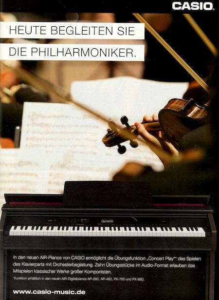 Heute begleiten Sie die Philharmoniker. Heute begleiten Sie die Philharmoniker.