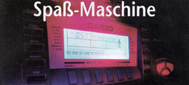 CASIO: WK-1200: Spaßmaschine