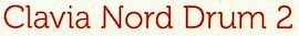 Clavia Nord Drum 2