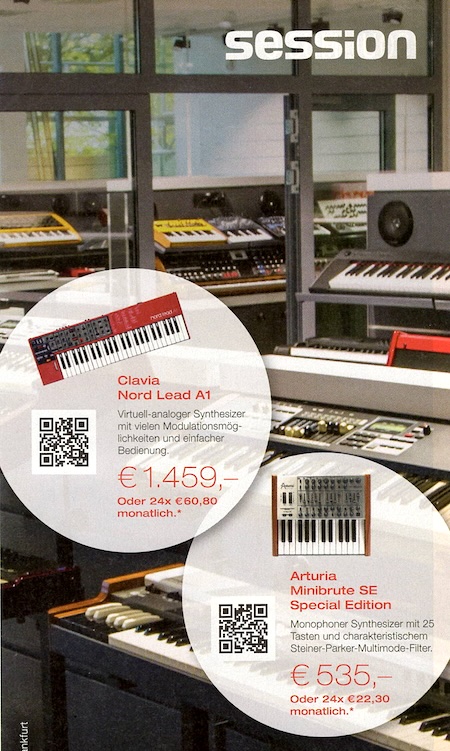 Clavia Nord Lead A1 - € 1.459,-