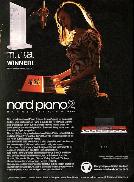 M.i.P.a. Winner! Best Stage Piano 2012